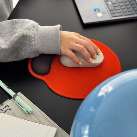 stationery-03055　Wrist Rest Bicolor Mouse Pad