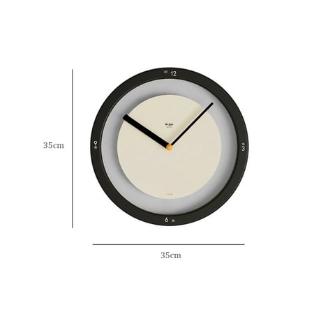 clock-03073　Round Layered Frame Wall Clock