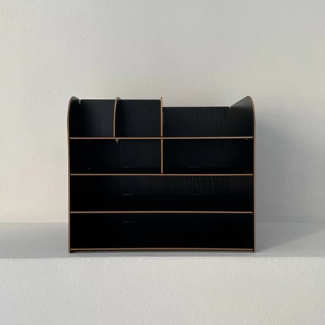 stationery-03028　Wood Grain Desk Organizer