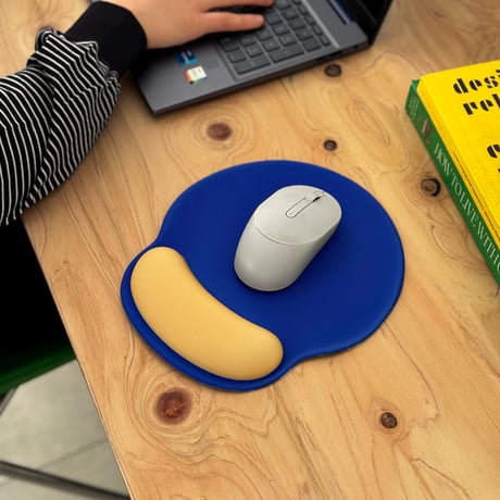 stationery-03055　Wrist Rest Bicolor Mouse Pad