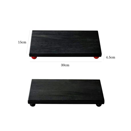 tray-03150　Natural Wood Ball Stand Display Tray