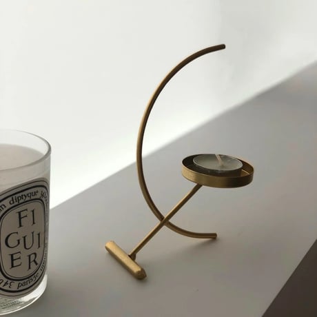 candle-03065　Semicircle Candle Holder