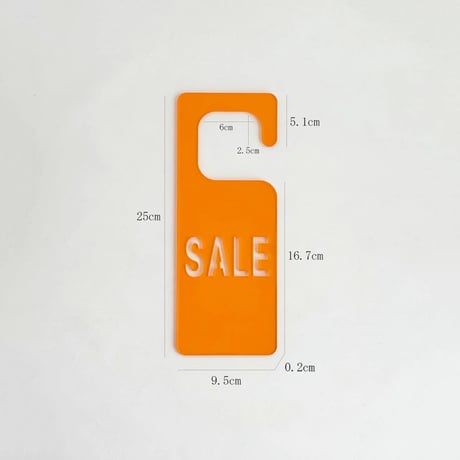hanger-03005　11collar Acrylic Color Hanger POP