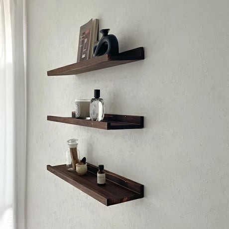 shelf-03019　Wood Wall Shelf 60cm