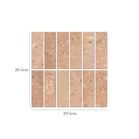 3dtile-a2　Three-dimensional Tile Panel Sticker 29.5×29.5cm a2