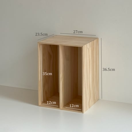rack-03106　Natural Wood Bookshelf Table Bench