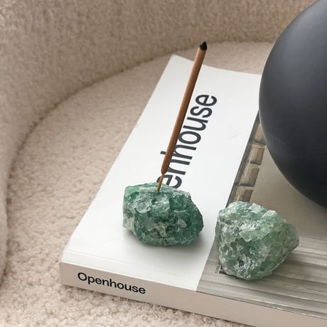 incenseholder-03042　Natural Stone Incense Holder