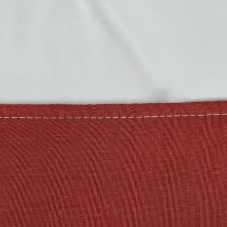 beddingsets-03157　Light Blue×Red  Stripe Bedding Sets