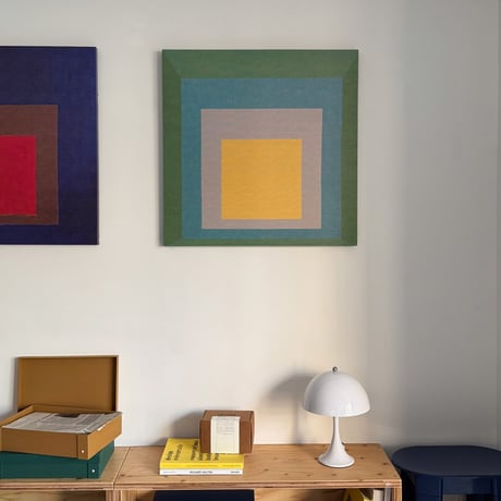 poster-03155　Gradation Square Wall Art 70×70cm