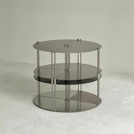 rack-03065　Stainless Steel Corner Fan Shaped Modular Shelf