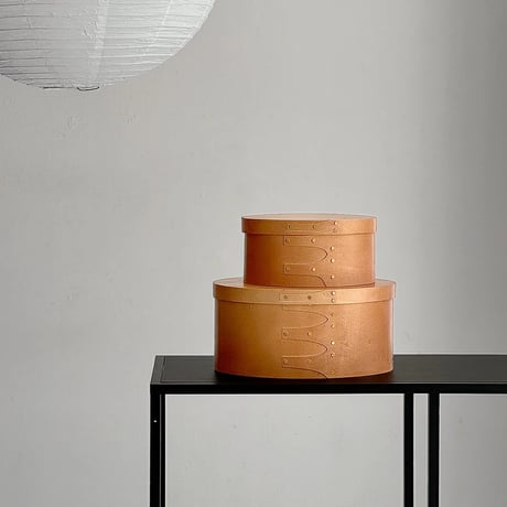 box-03057　Natural Shaker Boxes/Set of 2