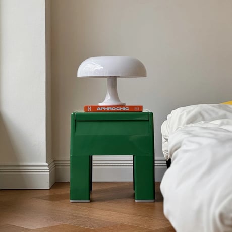 table-03169　Square Side Table With Storage