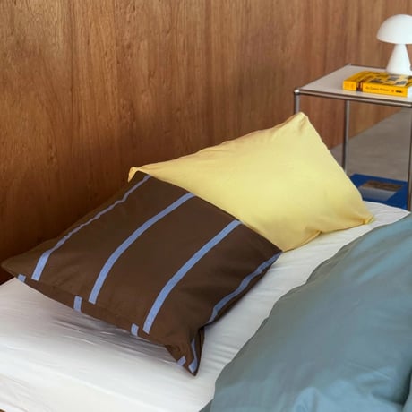 beddingsets-03100　Blue×Stripe×Yellow Bedding Sets