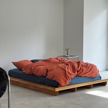 beddingsets-03106　Orange×Navy Bedding Sets