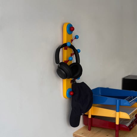wall-03118　Color Suction Vertical Wall Hook
