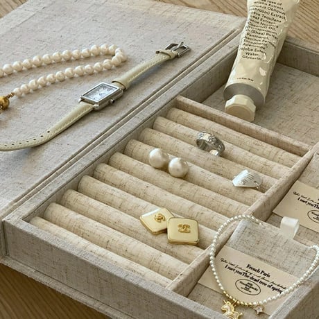 box-03079　Book design linen Over Accessory ase