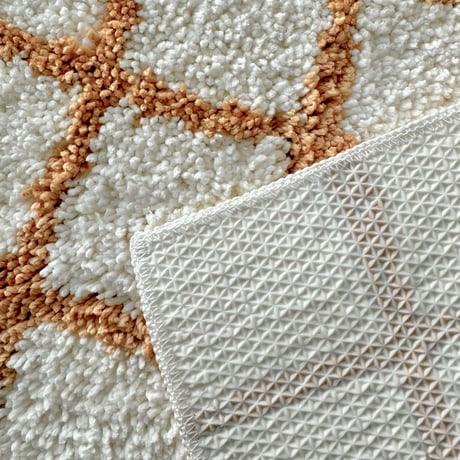 mat-03076　Orange Graph Check Mat