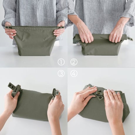 bag-03112　2WAY Water-Repellent Nylon Lunch Bag