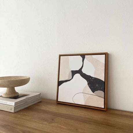 poster-03010　Rougir Art Poster Framed 30×30