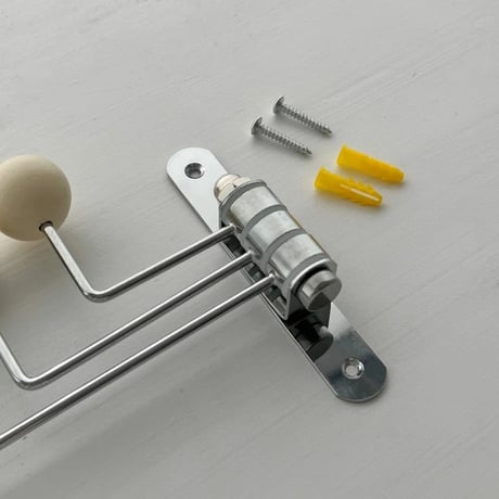 wall-03081　3Row Slide Ball Hook