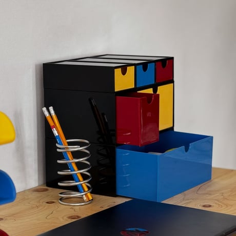 box-03093　Bauhaus Color Drawer Box