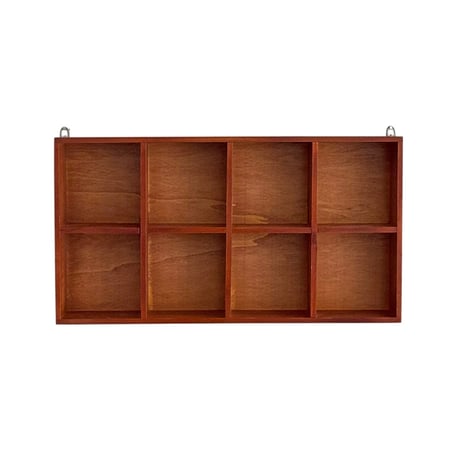 wallrack-03059　Natural Wood Wall Shelf 52×28cm