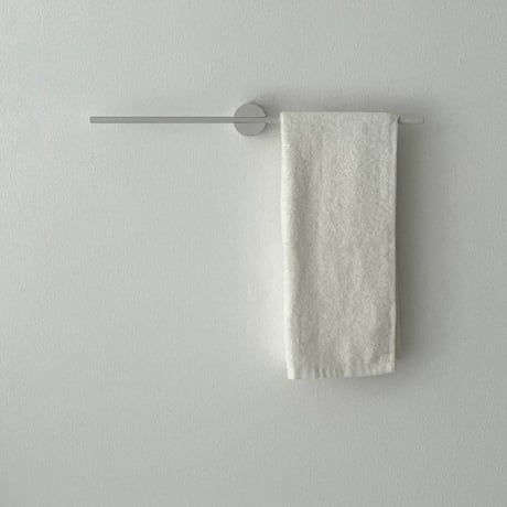 wall-03088　White Slide Line Towel Hanger 40cm/50cm