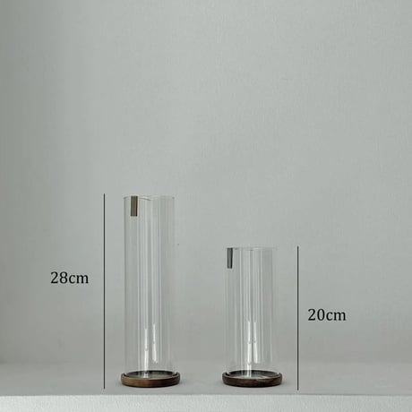 incenseholder-03060　Fork Brass Glass Incense Holder
