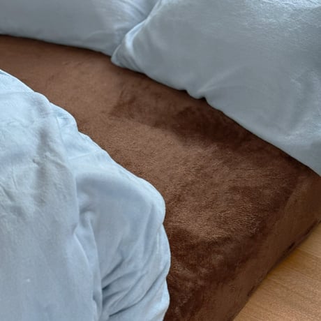 beddingsets-03135　Light Blue×Brown Warm Bedding Sets