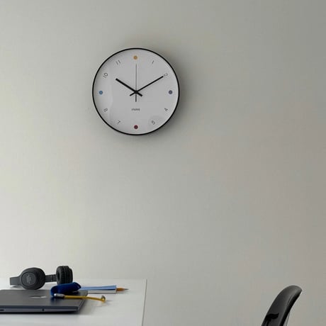 clock-03089　Sweep Movement Round Wall Clock