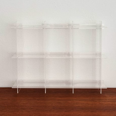 rack-03128　Acrylic Cup Shelf H29cm