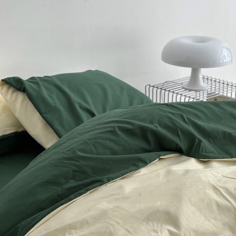 beddingsets-03037　Yellow×Green Reversible Bedding Sets