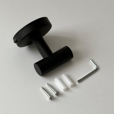 wallhook-03004　Wall Hook Stainless Steel Matte Black