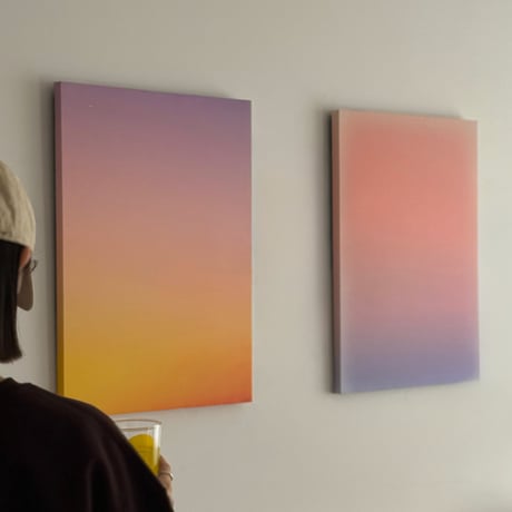 poster-03158　Gradation Wall Art 70×50cm
