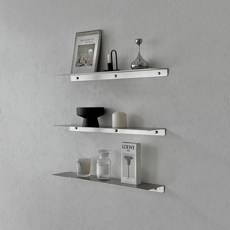 shelf-03026　Stainless Steel Wall Shelf 60cm