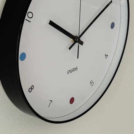 clock-03089　Sweep Movement Round Wall Clock