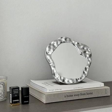 mirror-03133　Silver Nuance Frame Mirror