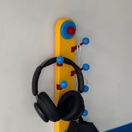 wall-03118　Color Suction Vertical Wall Hook