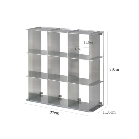 rack-03124　3-tier Stainless Cup Shelf