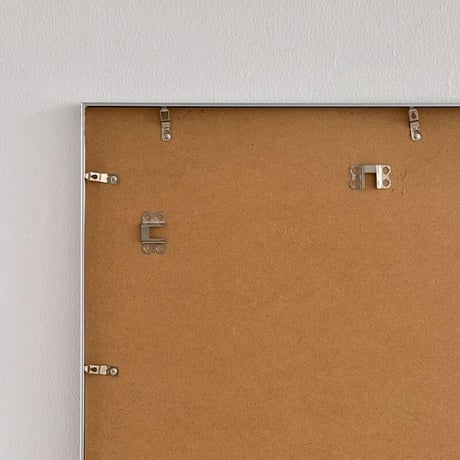 poster-03116　Bauhaus TAKE A BREAK Silver Frame Art Poster 70×50