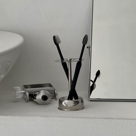 oralcare-03006　Stainless Steel Toothbrush Stand