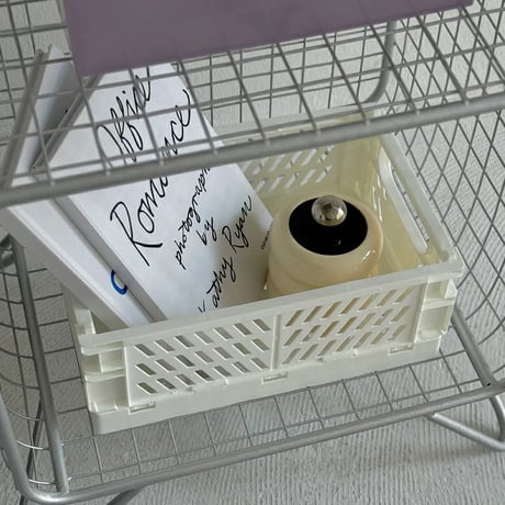 box-03043　Pale Color Crate Foldable Storage Box