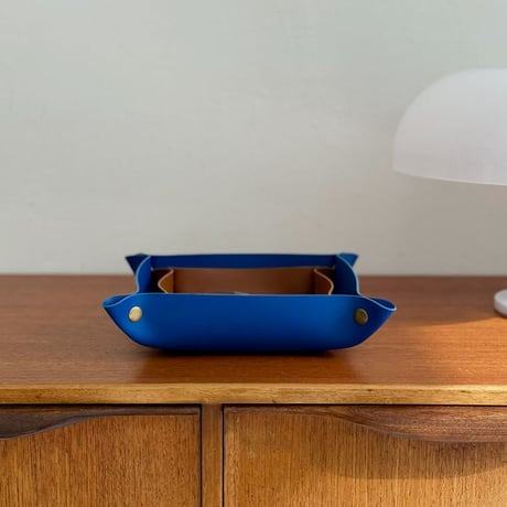 tray-03145  Foldable Vegan Leather Tray