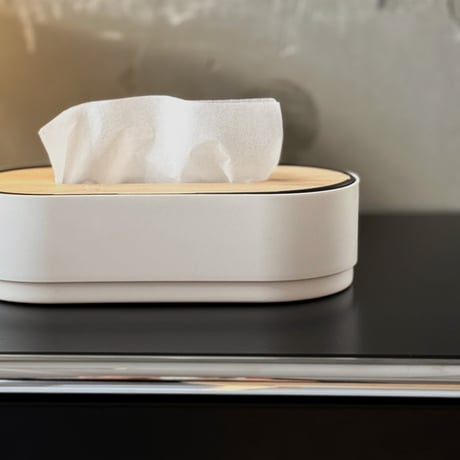 tissuebox-03040　Bamboo Tissue Case