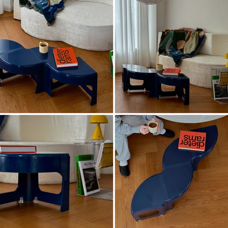 table-03221　Unit Table Bench Rack 4peace Set