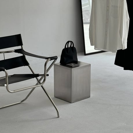 table-03166　Stainless Steel Square Side Table Stool
