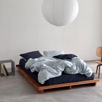 beddingsets-03164　Light blue × Navy Reversible Bedding Sets