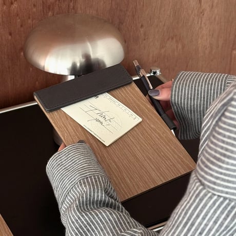 h-03002　Grain Series Magnet Type Memo Binder