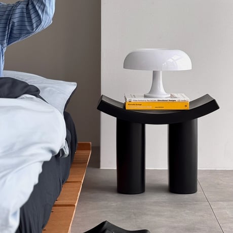 stool-03068　Curve Design Color Stool Side Table