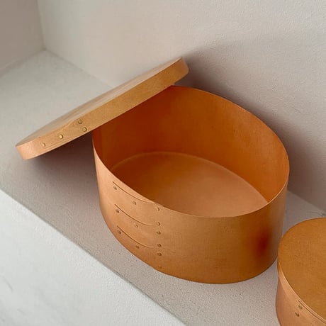 box-03057　Natural Shaker Boxes/Set of 2